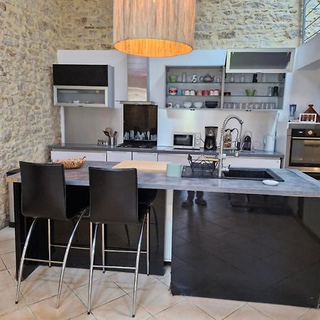 EtauliersDemeure En Pierre Avec Piscine Privee别墅 外观 照片